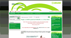 Desktop Screenshot of e-shop.erilens.cz